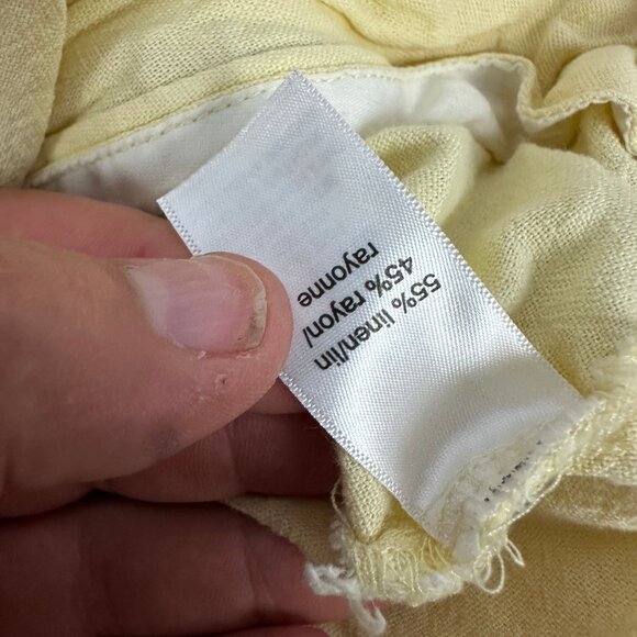 Maurices Yellow Asymmetrical Zip Front Jacket Size M Womens Casual Wear - Picture 4 of 5